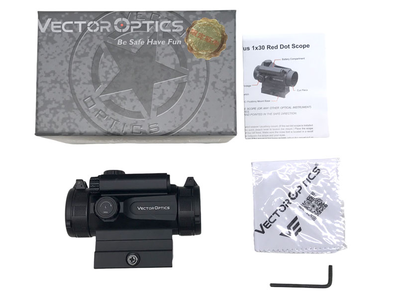 [Vector Optics/ベクターオプティクス] SCRD-D26 Nautilus 1x30 Double Reticle 2023年モデル (中古)