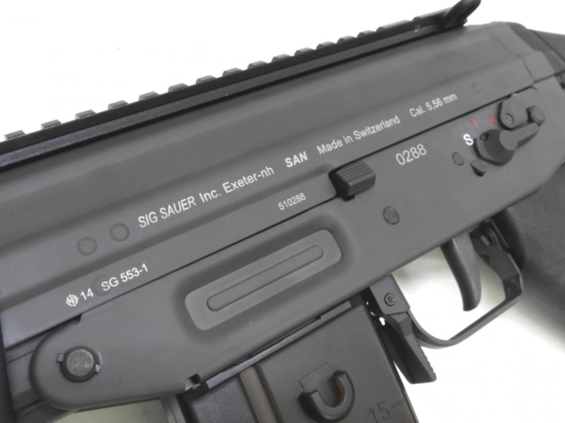 [GHK] SIG SG553 GBB リアル刻印カスタム