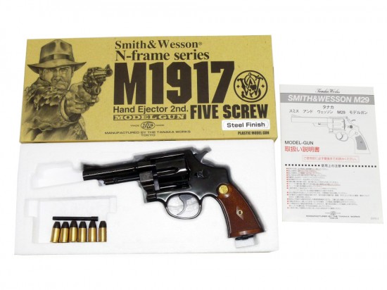 タナカ] S&W M1917 HE 2nd 4in スチールフィニッシュ｜ミリタリー ...