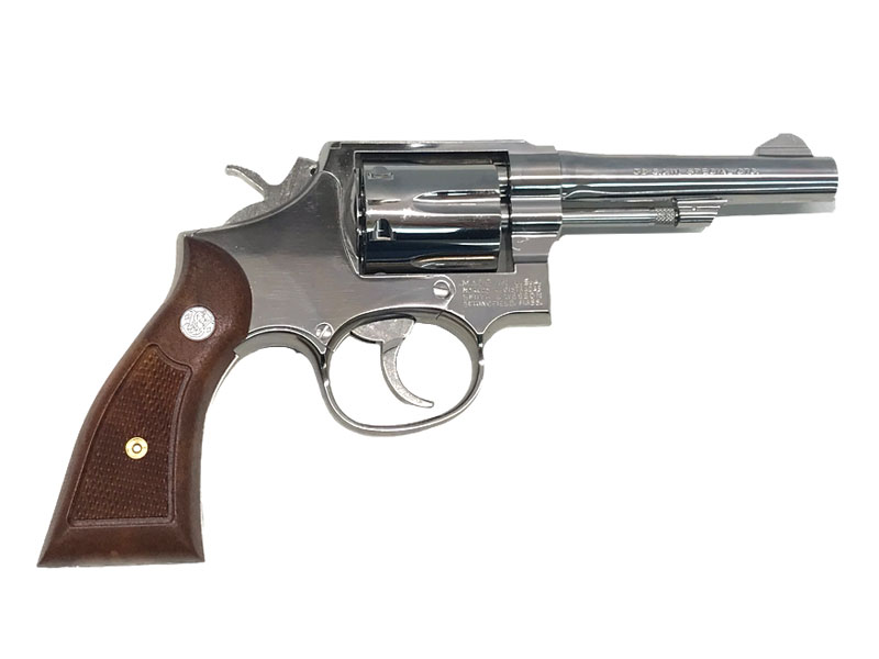 [タナカ] S&W M10 ミリタリー&ポリス 4インチ .38スペシャル ニッケルフィニッシュ Ver.3