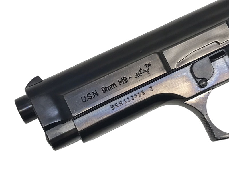 [マルシン] U.S.N.9mm M9 ドルフィン WディープブラックABS