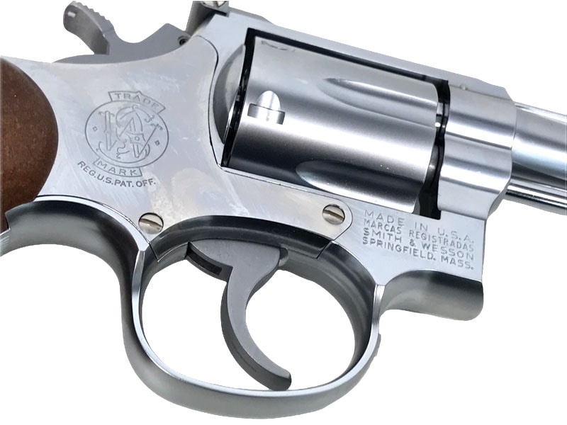 [タナカ] S&W M67 コンバットマスターピース  4インチ ステンレスフィニッシュ Ver.3