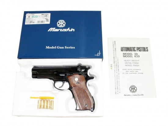 [マルシン] S&W M39 ABS2層ブラックメッキ