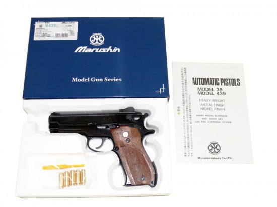 [マルシン] S&W M439 ABS2層ブラックメッキ