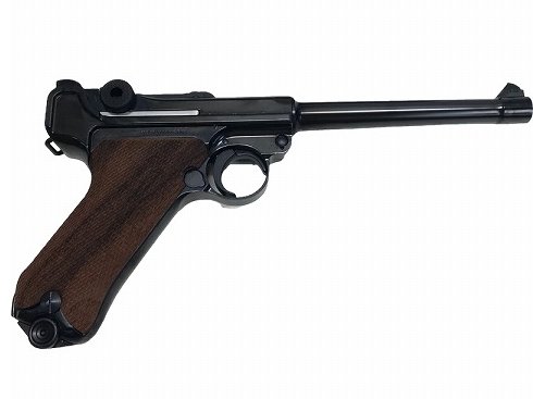 [タナカ] ルガーP08 6インチ スチールフィニッシュ