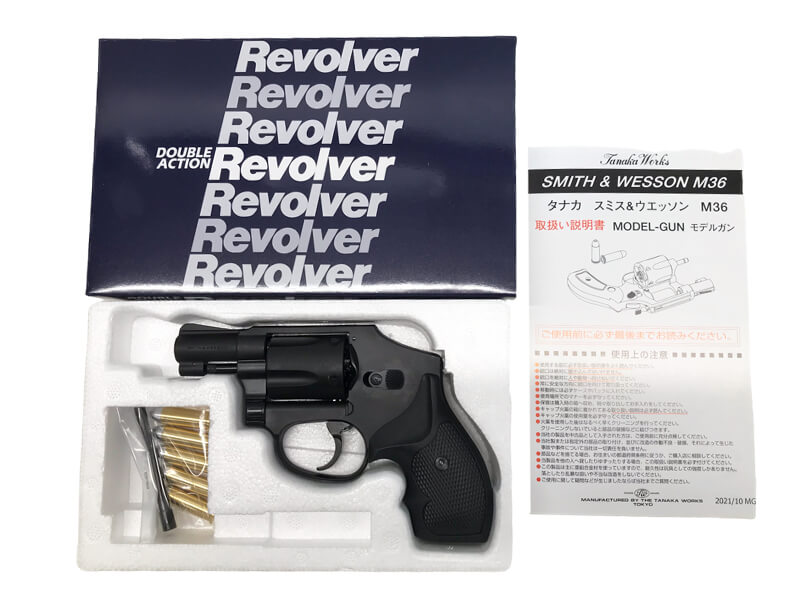 [タナカ] S&W M442 センチニアル エアーウェイト .38spl 2インチ HW Ver.2