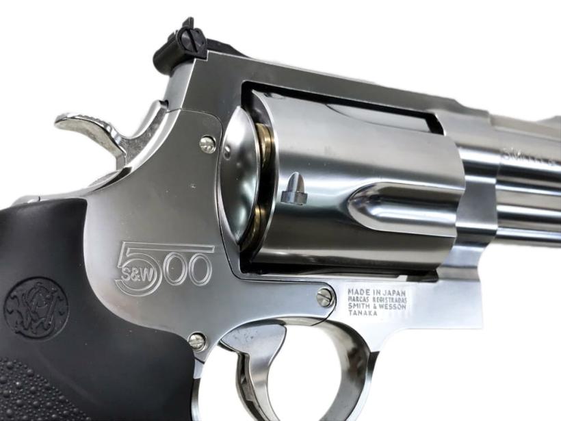 [タナカ] S&W M500 3+1in ステンレス